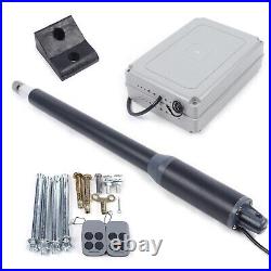 110V Automatic Single Swing Gate Opener Heavy Duty DC Motor With Remote Control