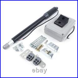 110V Electric Gate Opener Automatic Single Arm Swing Kit with Remote Control