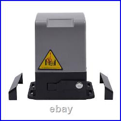 1200KG Electric Sliding Gate Opener Automatic Motor 550W with 2 Remote Controls