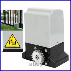 1400LBS Electric Automatic Sliding Gate Opener Door Operator+Remote Control 370W