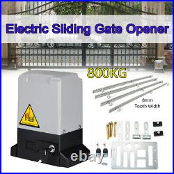 1800LBS Electric Automatic Sliding Gate Opener Motor Operator Remote Control US