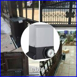 1800lbs Automatic Sliding Gate Opener Electric Motor Operator +Remote Control