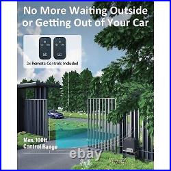3300 LBS Complete Gate Operator Hardware Security System Kit for Sliding Gates