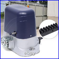 350W Automatic Sliding Gate Opener Electric Operator + Remote Control 110V