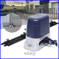 350W Automatic Sliding Gate Opener Electric Operator with Remote 110V