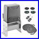 4400lb Automatic Sliding Gate Opener Electric Operator Remote Control Heavy Duty