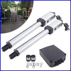 700lb Electric Automatic Gate Opener Dual ARM Swing with 2 Remote Heavy Duty new