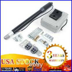 AC 40W Electric Gate Opener Automatic Single Arm Swing Gate Opener Kit & Remote