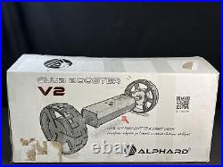 Alphard Club Booster V2 Electric Remote Control Golf Caddy New Open Box