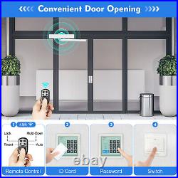 Automatic Electric Door Opener With 2 Push Buttons & Remote Controllers 50W
