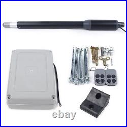 Automatic Single Arm Swing Gate Opener Heavy Duty Electric Kit Remote Control