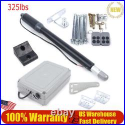 Automatic Single Arm Swing Gate Opener Heavy Duty Electric Kit Remote Control
