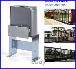CO-Z Auto Sliding Gate Opener Driveway Remote Control Security System 1400lbs