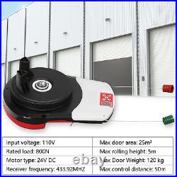 Electric Gate Opener 110V 120KG Operator with Remote Control Automatic Roller New