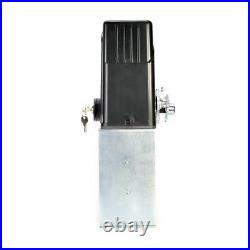 Electric Sliding Gate Opener Kit 280W AC Motor Remote Control 1400lb 40ft Cap