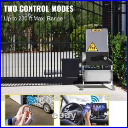 SMART Electric Sliding Gate Opener With 4 Remote & WIFI APP Control For 3300LBS