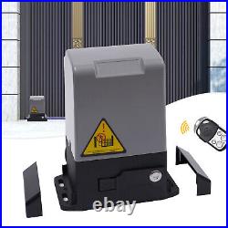 Sliding Gate Opener Electric Operator Automatic Motor Remote Kit 2640lbs/1200kg