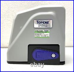 TOPENS RK1100T Sliding Gate Opener, 2800Lbs, Electric Gate Motor, Remote Control